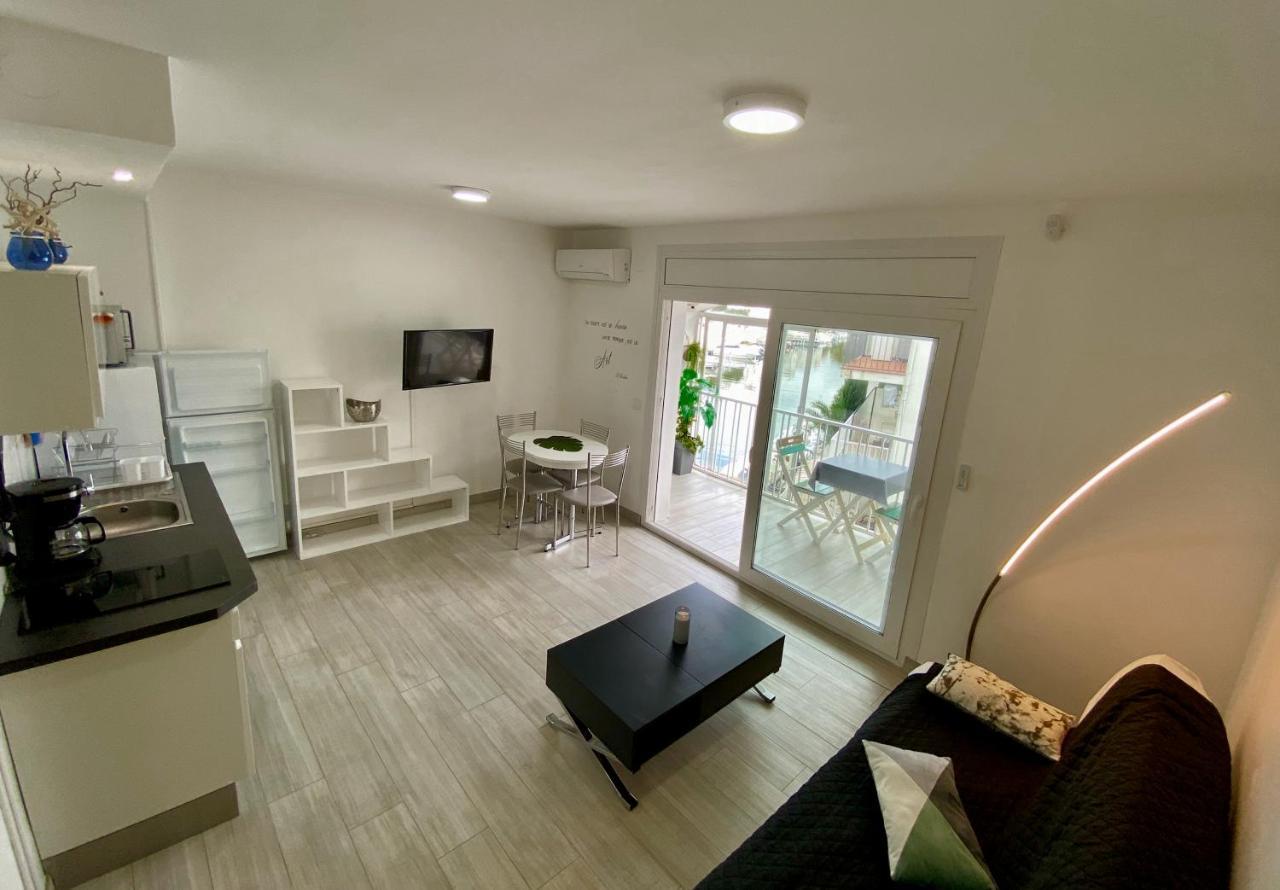 Superbe Appartement , Tout Confort, 40 M2 + 10 M2 Terrasse Empuriabrava Dış mekan fotoğraf